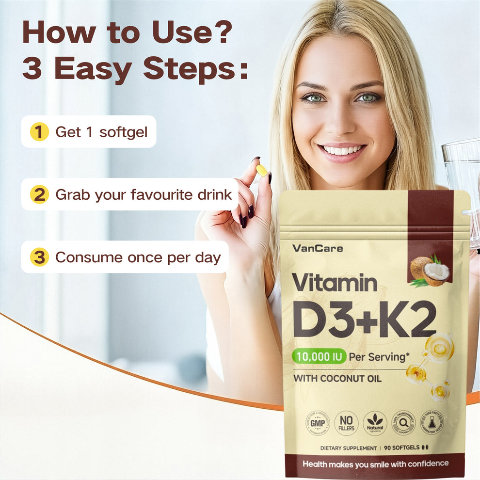 Vitamin D3 K2 Softgels