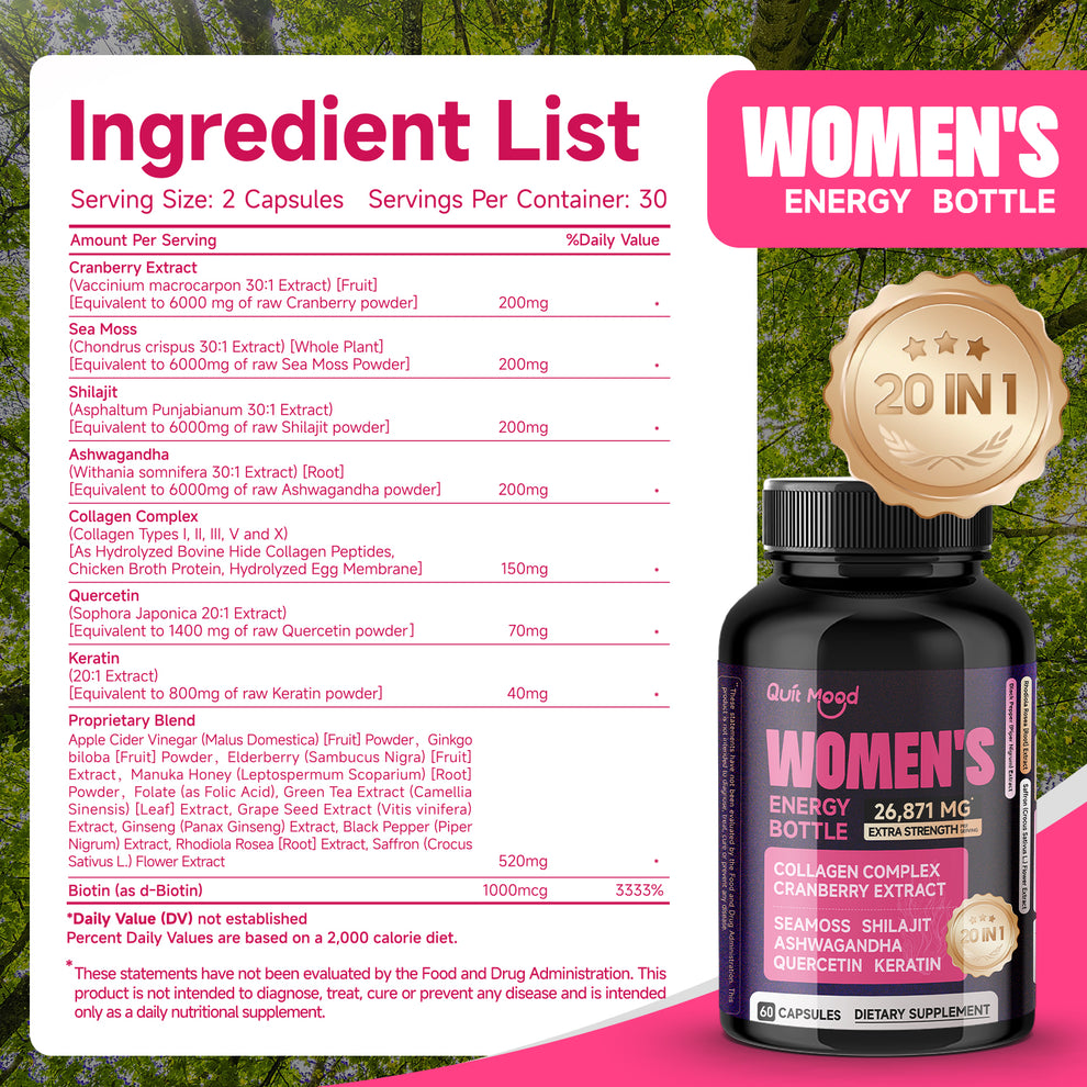 Women's Energy Bottle